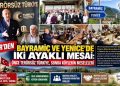 GİDER’DEN BAYRAMİÇ VE YENİCE’DE İKİ AYAKLI MESAİ: ÖNCE TERÖRSÜZ TÜRKİYE, SONRA KÖYLERİN MESELELERİ