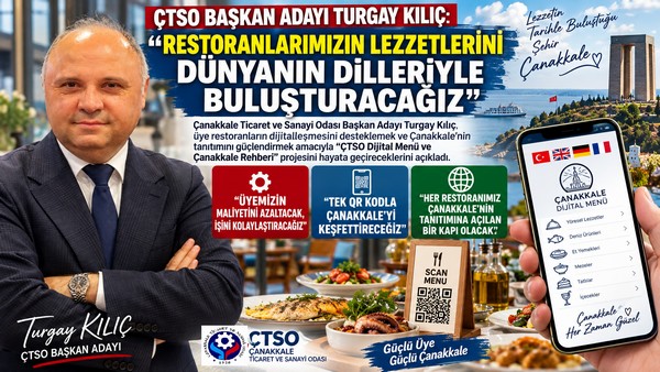 TURGAY KILIÇ: “RESTORANLARIMIZIN LEZZETLERİNİ DÜNYANIN DİLLERİYLE BULUŞTURACAĞIZ!”